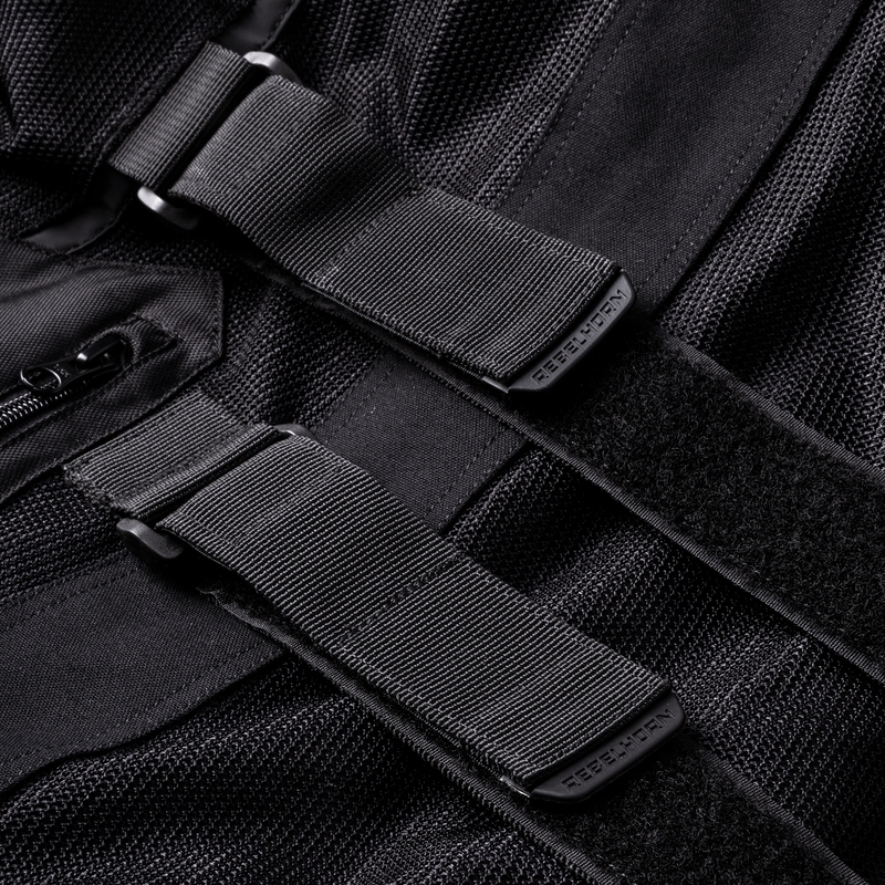Veste moto Rebelhorn Scandal II noire