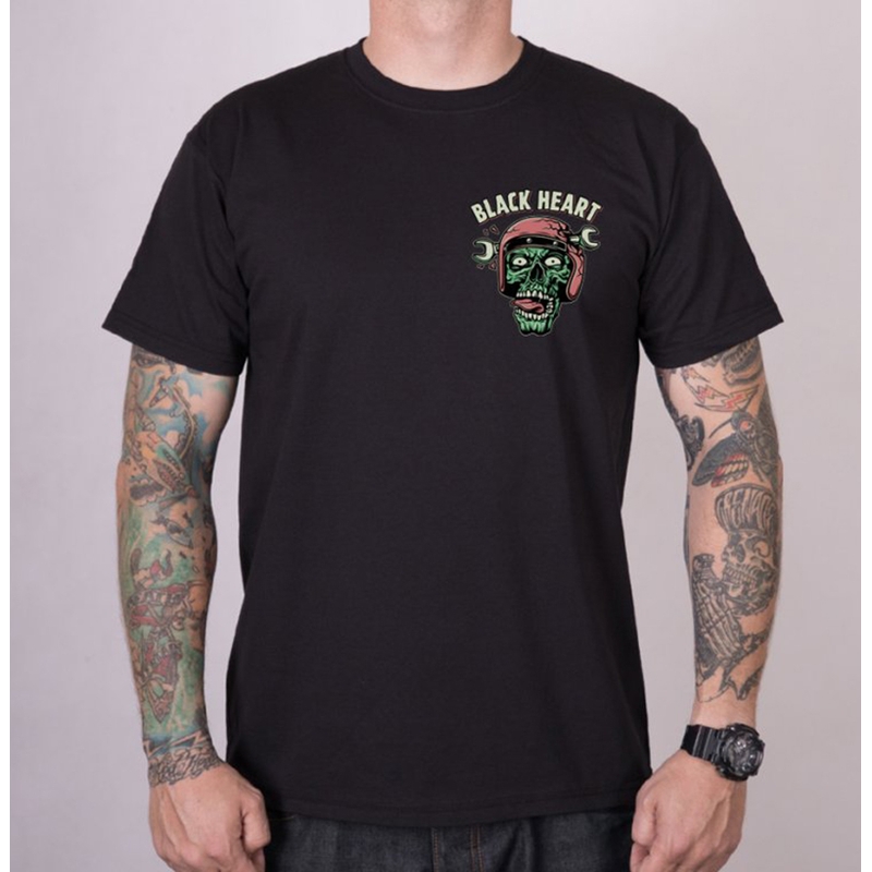 T-shirt homme Black Heart Ride Till Die soldes