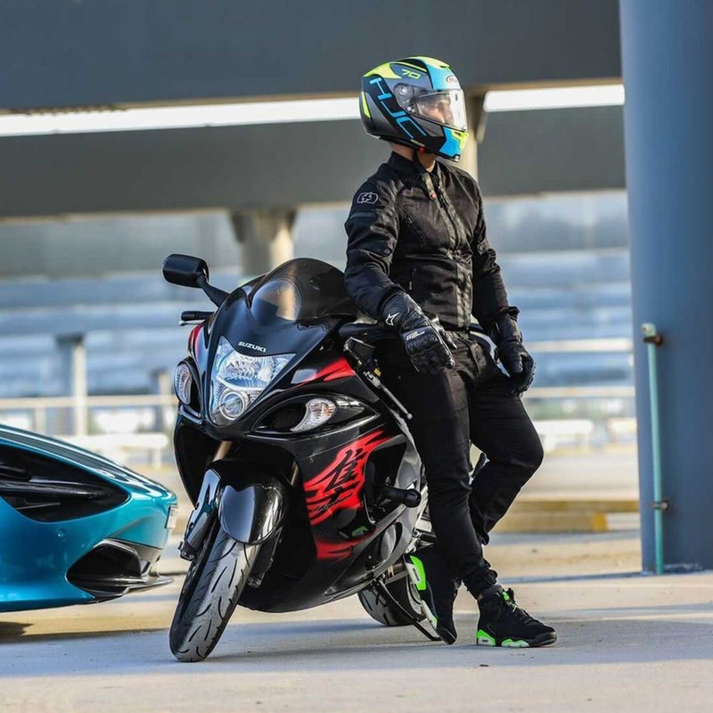 Oxford Delta 1.0 Air Black Motorcycle Jacket