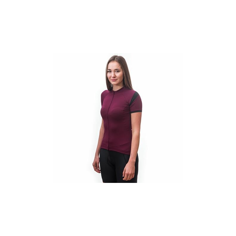 Maillot femme Sensor Coolmax Classic purple - manches courtes soldes