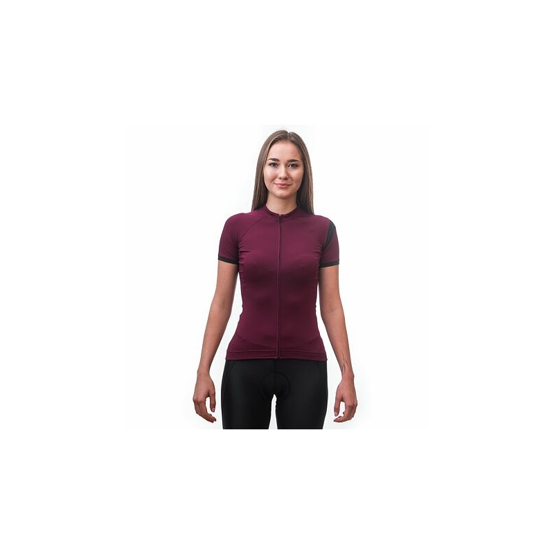 Maillot femme Sensor Coolmax Classic purple - manches courtes soldes