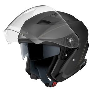 Casque moto ouvert SENA Outstar S noir mat