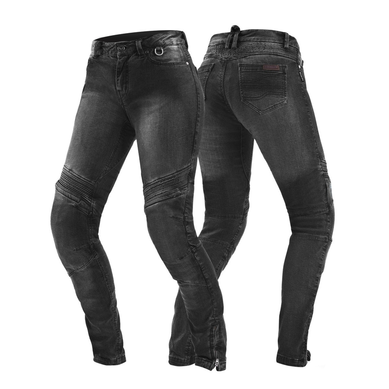 Jeans moto femme Shima Jess noir