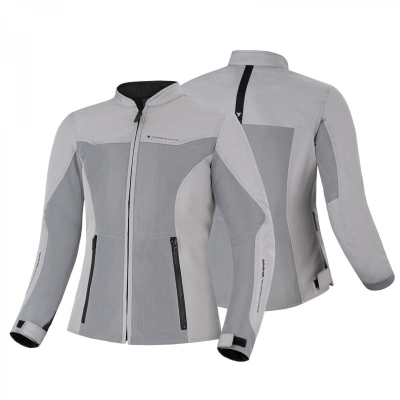 Veste moto femme Shima Openair gris