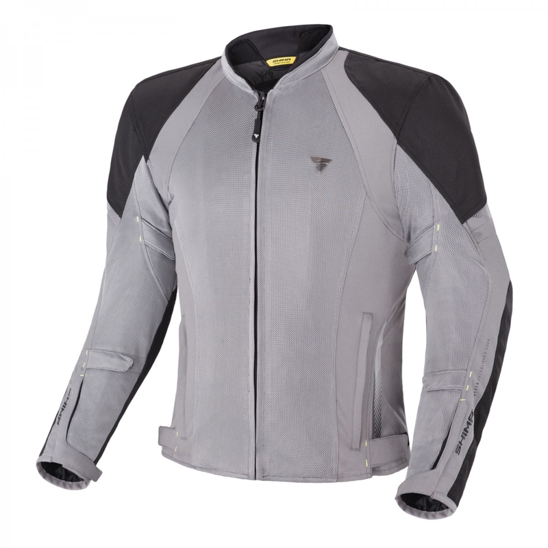 Veste moto Shima Jet grey