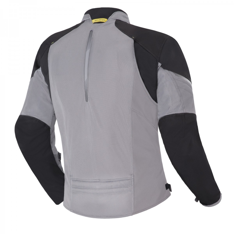 Veste moto Shima Jet grey