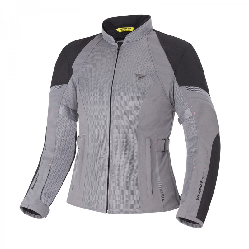 Veste moto femme Shima Jet grey