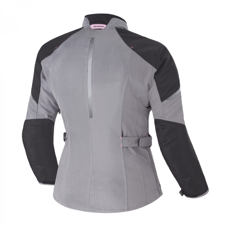 Veste moto femme Shima Jet grey