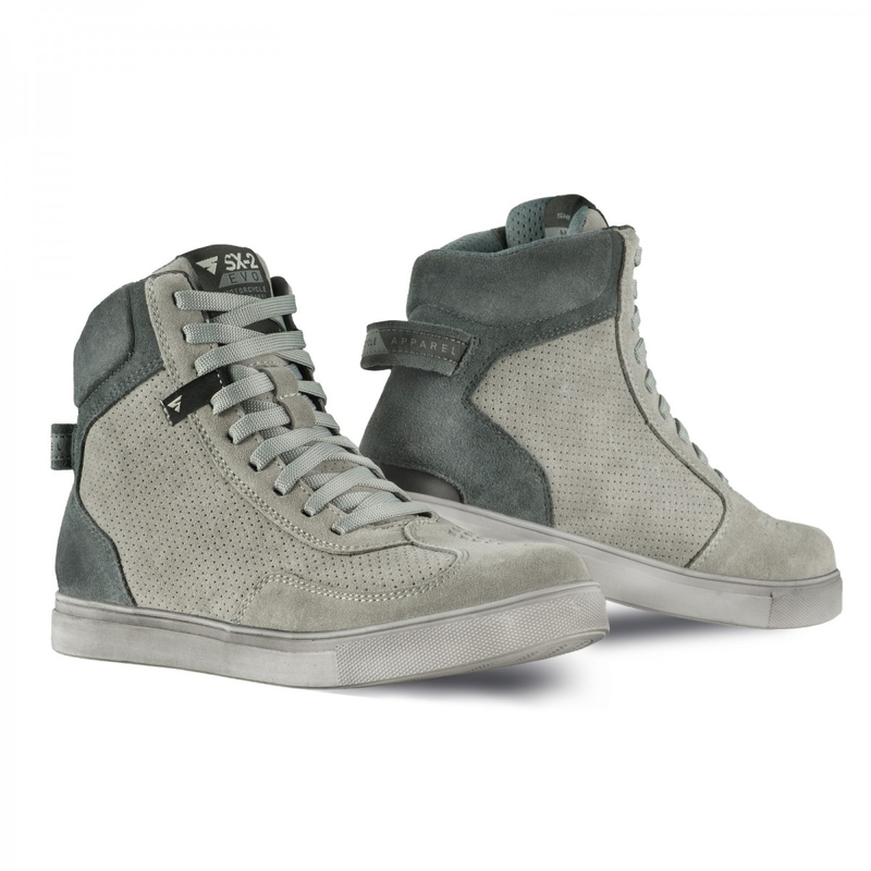 Bottes de moto Shima SX-2 Evo pour femmes, grises