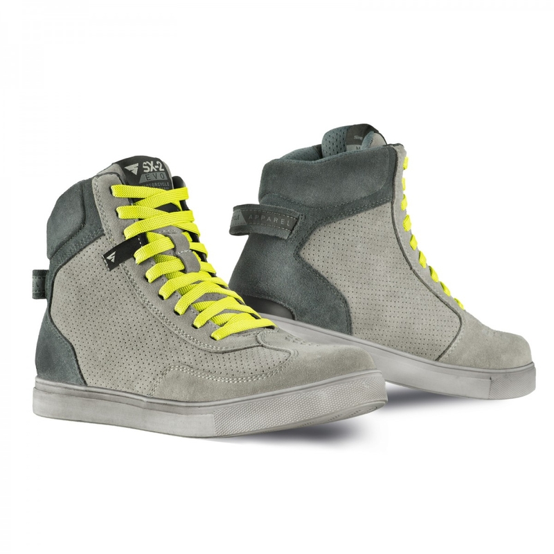 Bottes de moto Shima SX-2 Evo pour femmes, grises