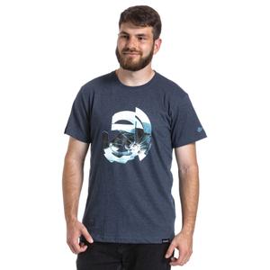 T-shirt Meatfly Glazy bleu foncé soldes
