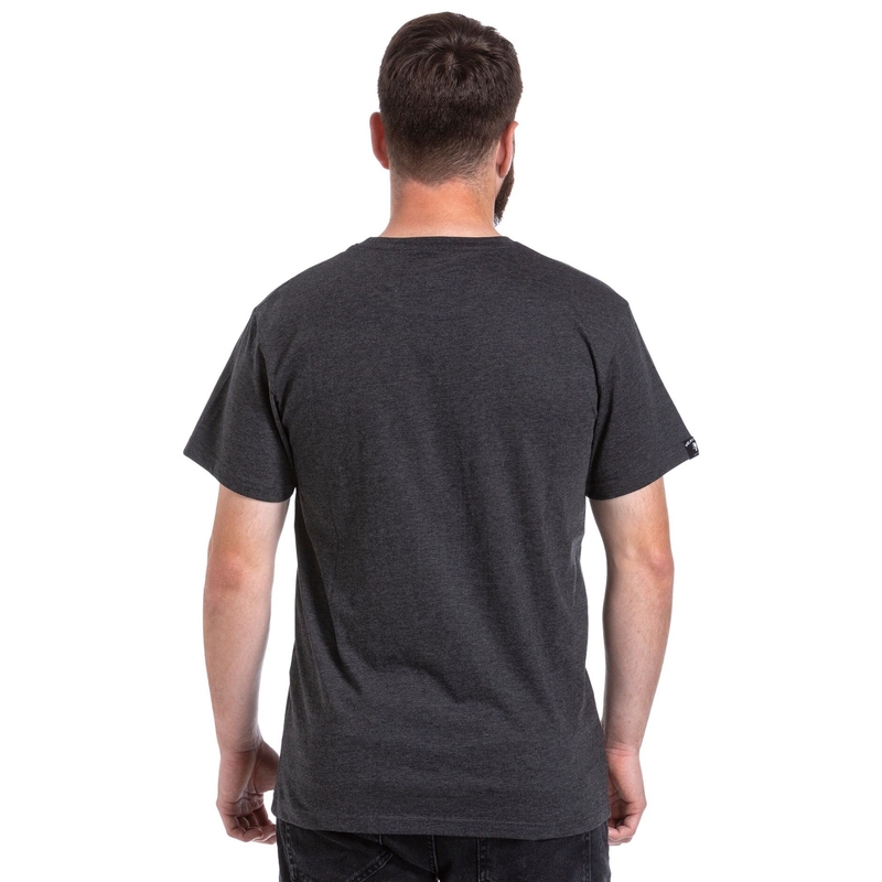 T-shirt Meatfly Mounty gris soldes
