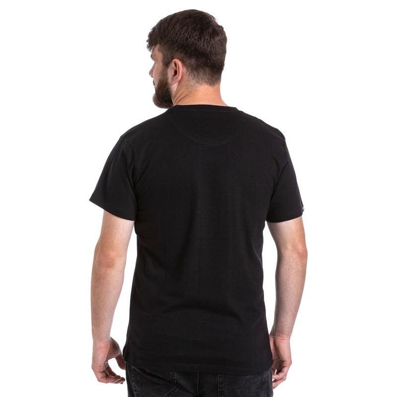 T-shirt Meatfly Loud And Fast noir soldes