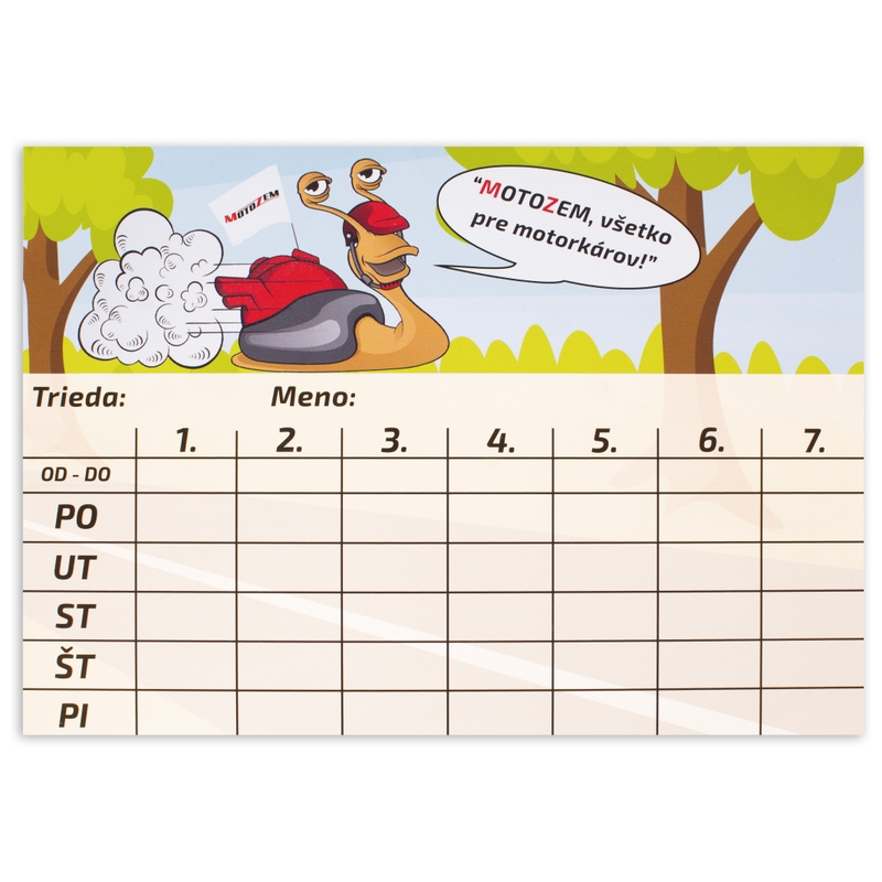 Horaires MotoZem SK