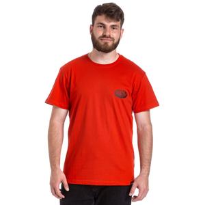 T-shirt Meatfly Ride Till Death rouge soldes