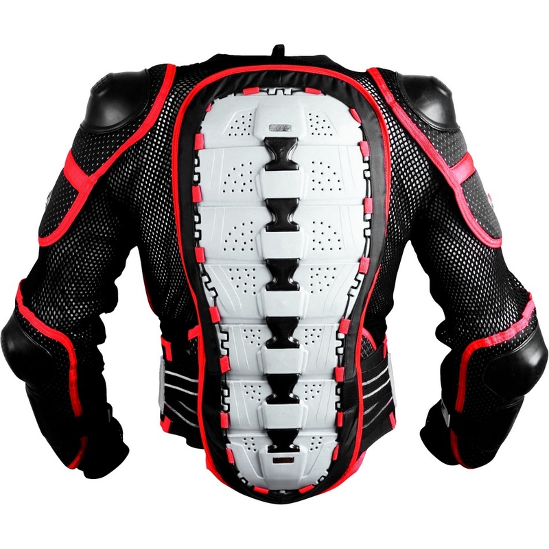 Gilet de protection Emerze EM3 noir-rouge