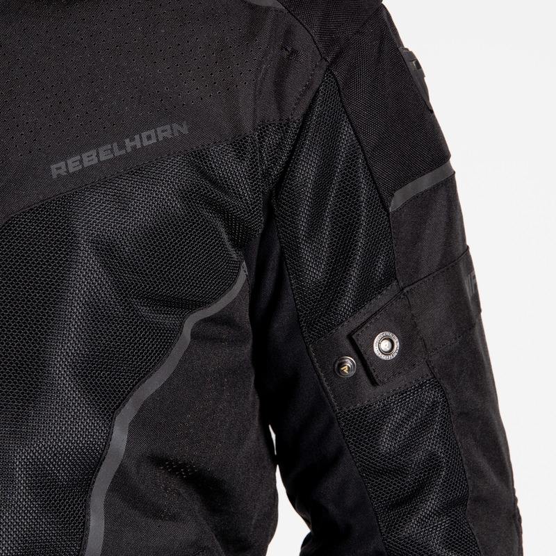 Veste de moto Rebelhorn Hiflow IV noir soldes