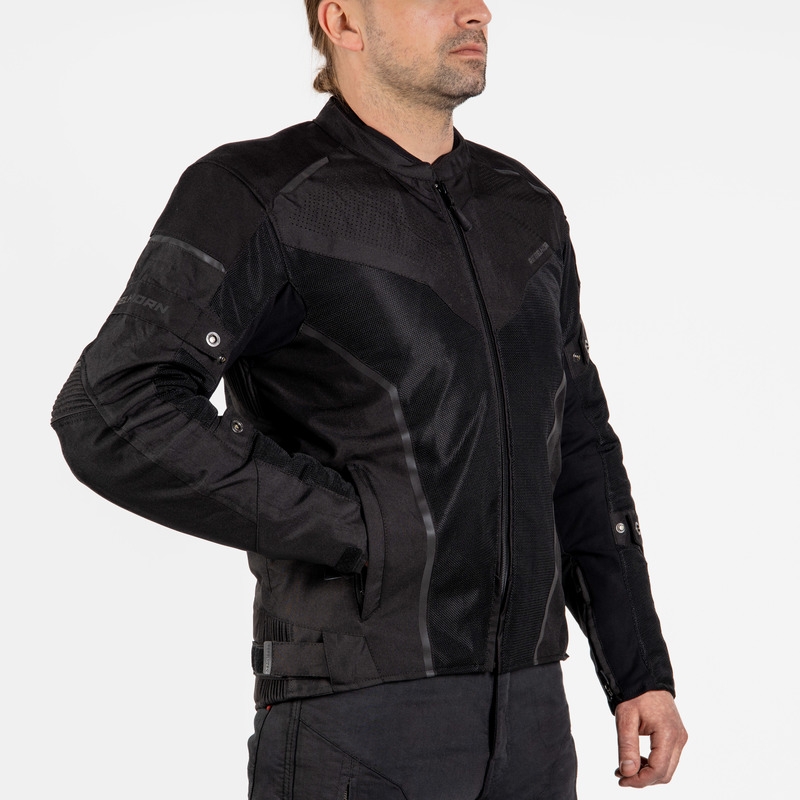 Veste de moto Rebelhorn Hiflow IV noir soldes