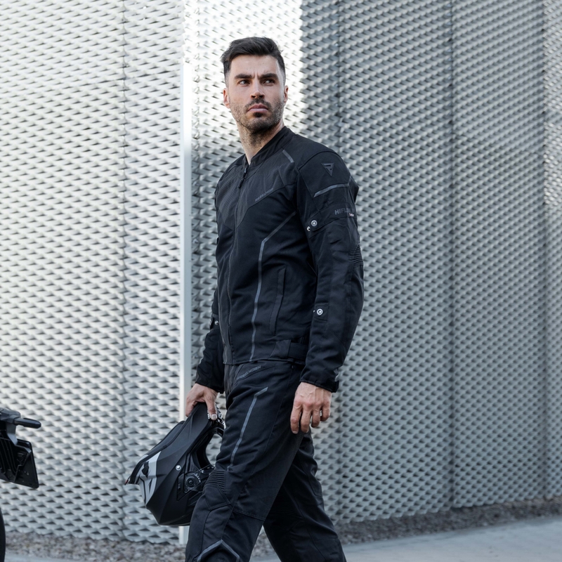Veste de moto Rebelhorn Hiflow IV noir soldes