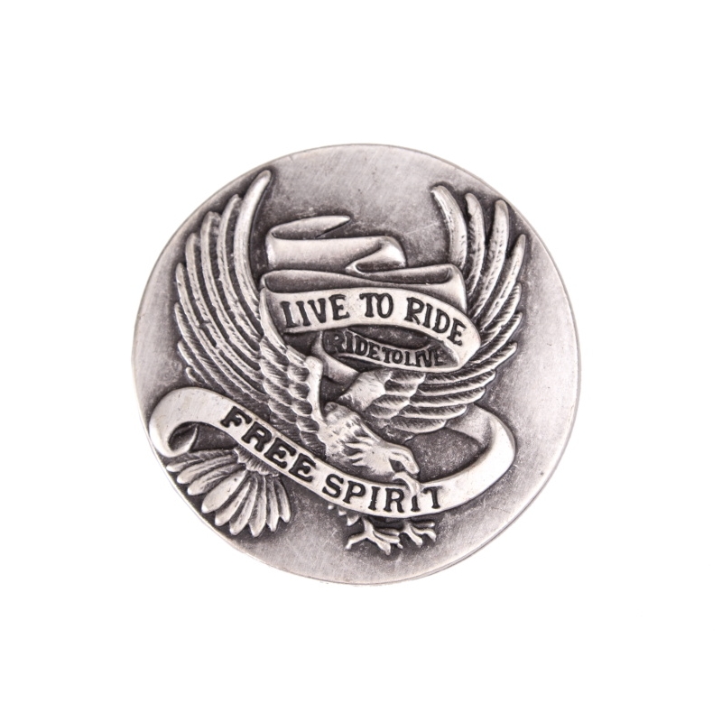 Badge "Live To Ride Free Spirit