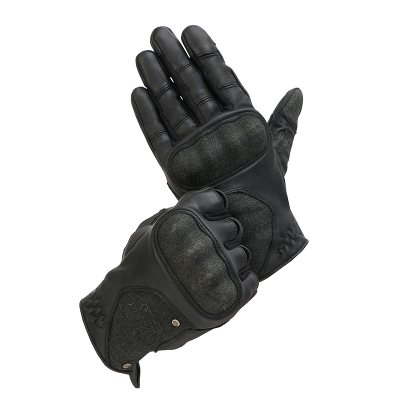 Gants de moto Broger Florida noirs soldes