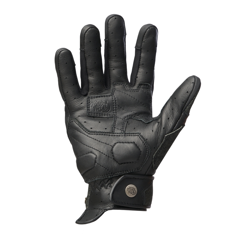 Gants de moto Broger Florida noirs soldes