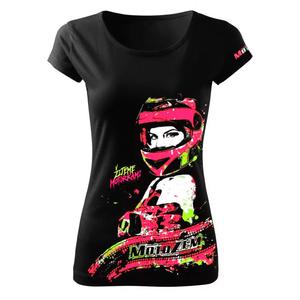 T-shirt MotoZem pour femme - We live motorcycling