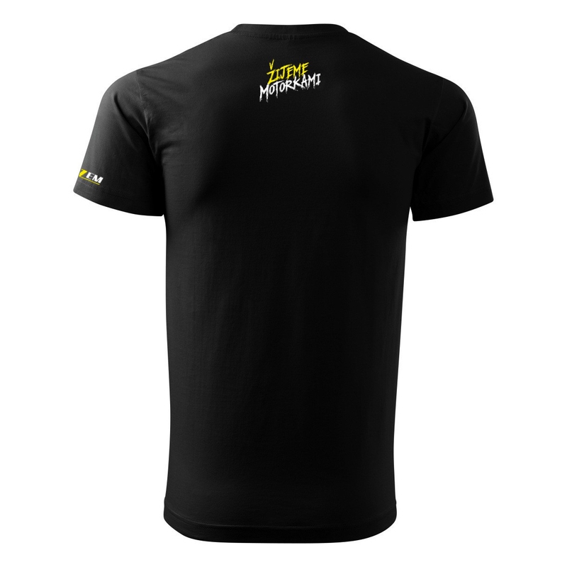 T-shirt homme MotoZem - Nous vivons pour les motos