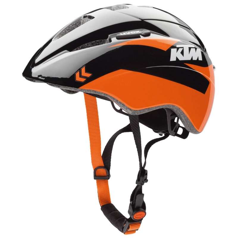 Casque vélo enfant KTM noir-orange