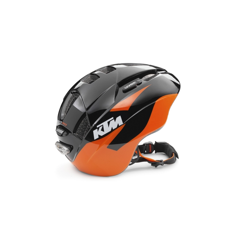 Casque vélo enfant KTM noir-orange
