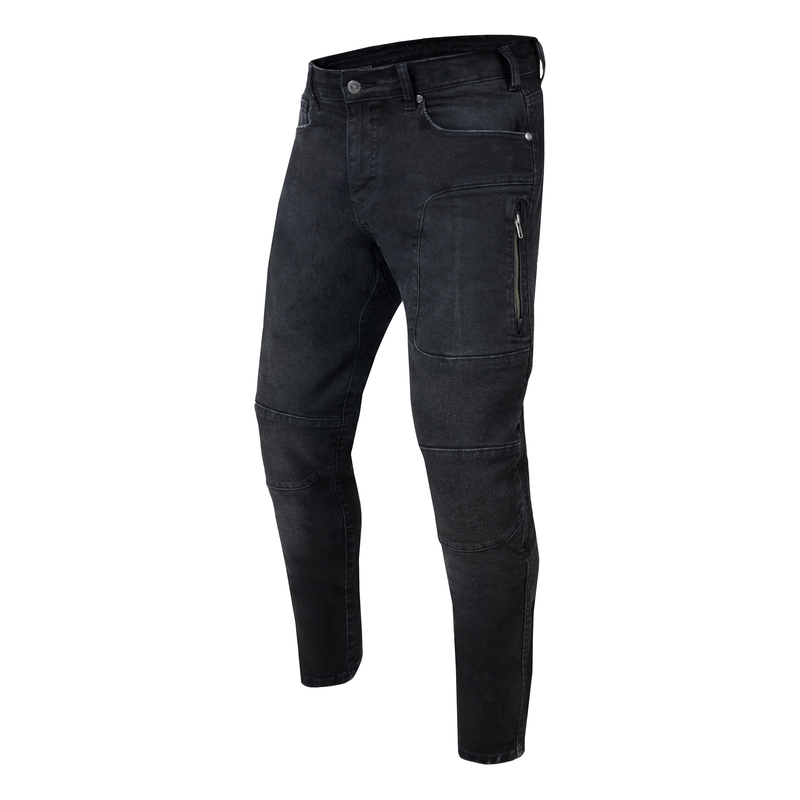 Rebelhorn Rage II Black Motorcycle Jeans soldes