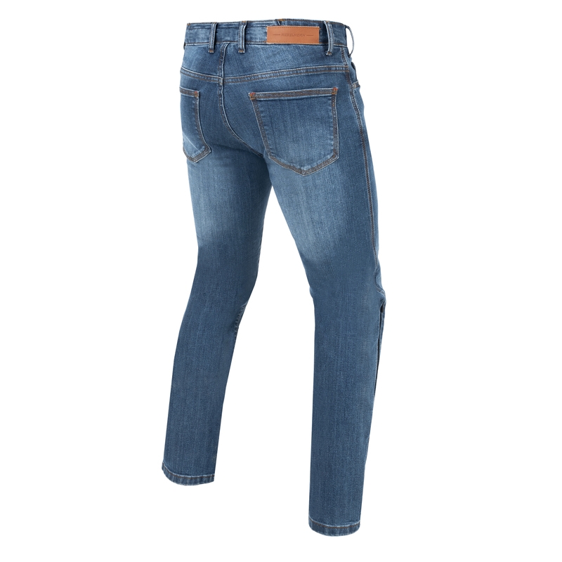 Jeans moto Rebelhorn Classic III RG bleu délavé soldes