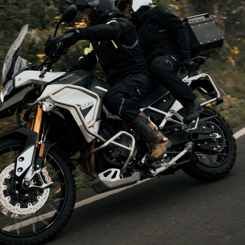 Pantalon de moto Rebelhorn Hardy II noir soldes
