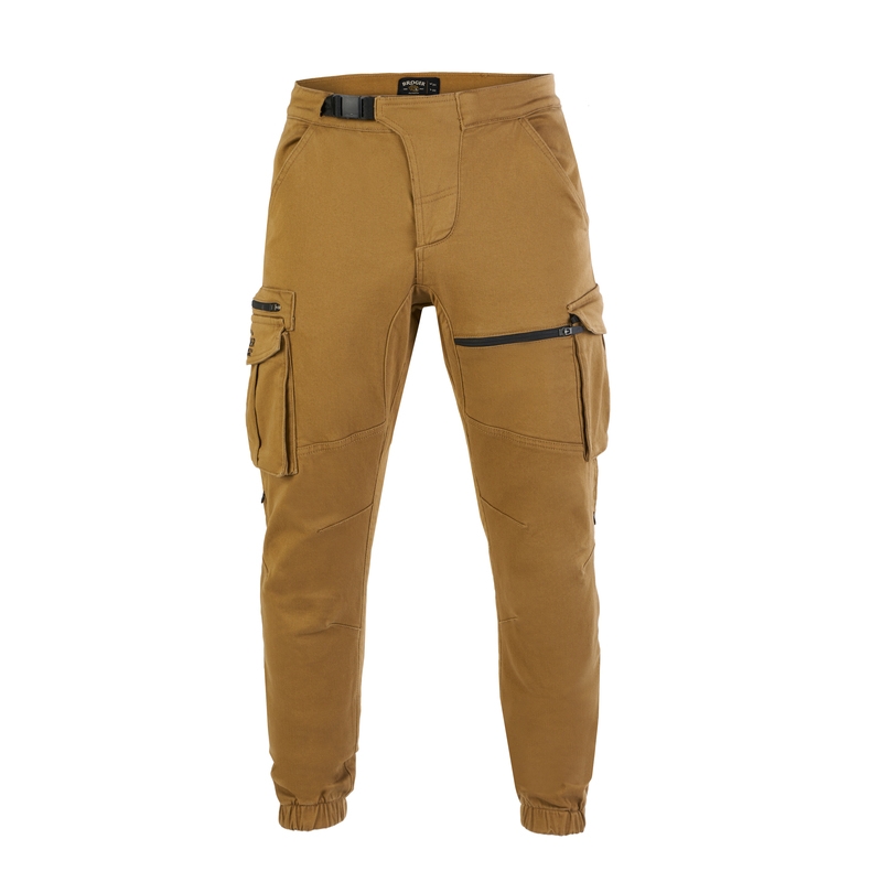 Jeans moto BROGER Alaska II marron clair