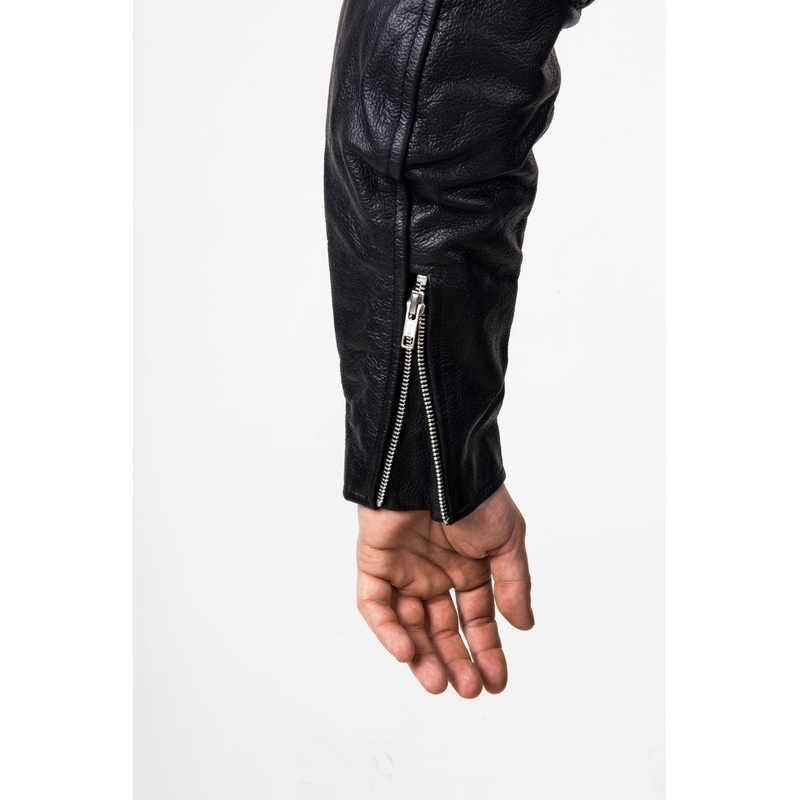 Veste moto Ozone Ramones noir