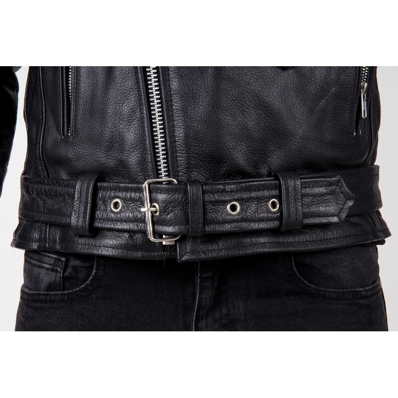 Veste moto Ozone Ramones noir