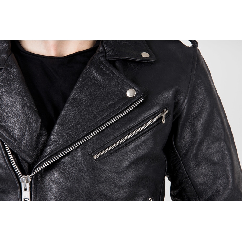 Veste moto Ozone Ramones noir