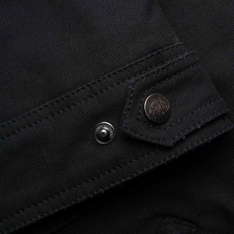 Veste moto BROGER Montana noir soldes