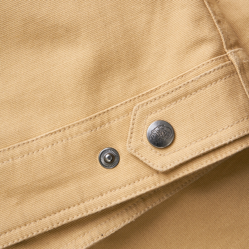 Veste de moto BROGER Montana marron clair soldes