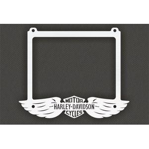 Plaquette en acier inoxydable pour plaque d'immatriculation CZ motos HD 2