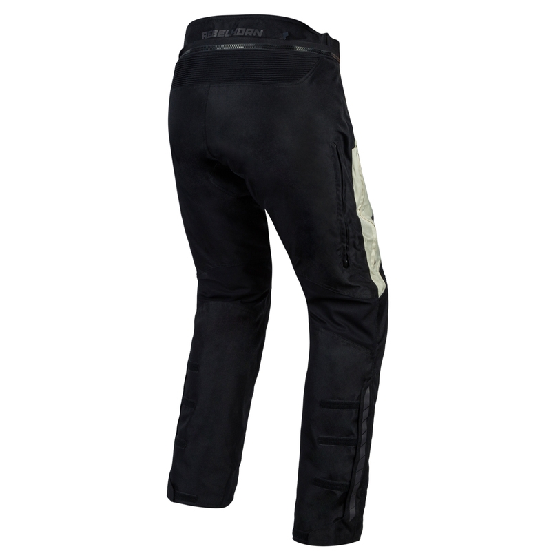 Pantalon de moto Rebelhorn Hiker III noir-gris soldes