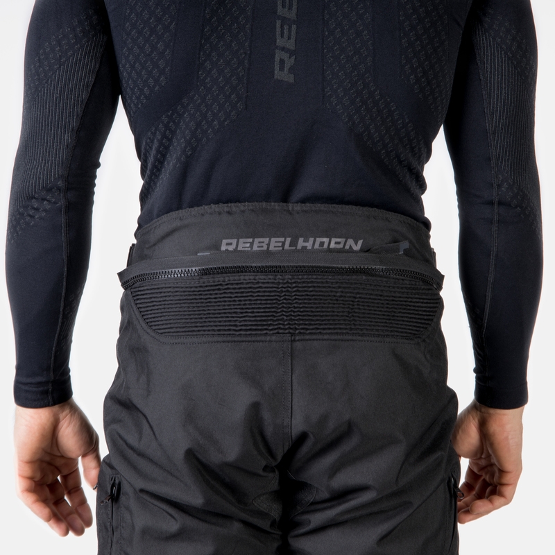 Pantalon Moto Rebelhorn Hiker III noir court soldes