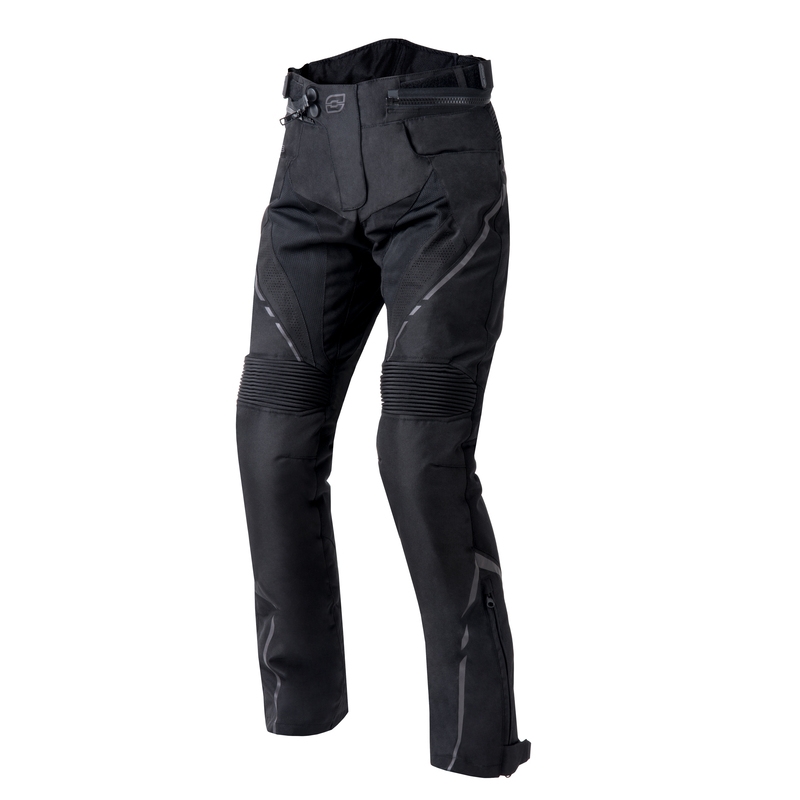 Pantalon de moto Ozone Jet II Black pour femme soldes
