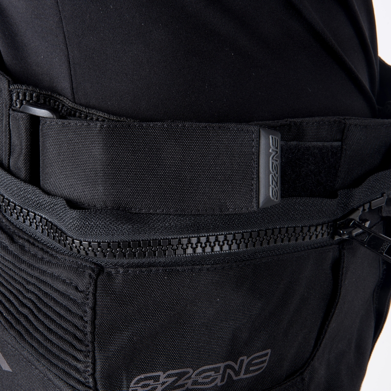 Pantalon de moto Ozone Jet II Black pour femme soldes