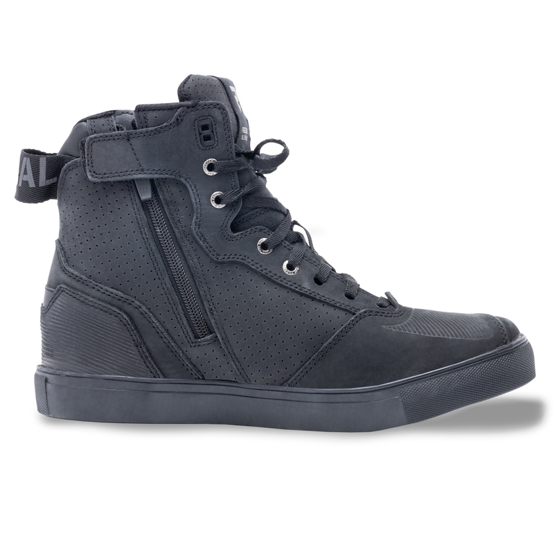 Bottes de moto noires Rebelhorn Vandal soldes