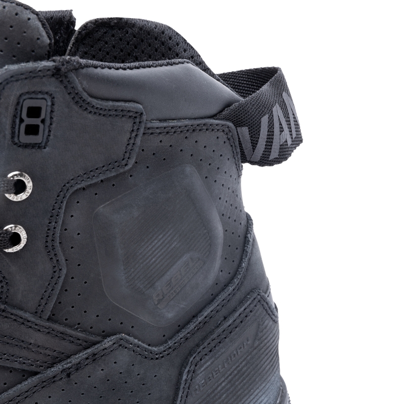 Bottes de moto noires Rebelhorn Vandal soldes