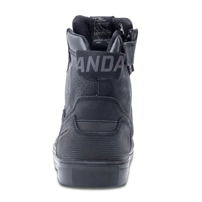 Bottes de moto noires Rebelhorn Vandal soldes