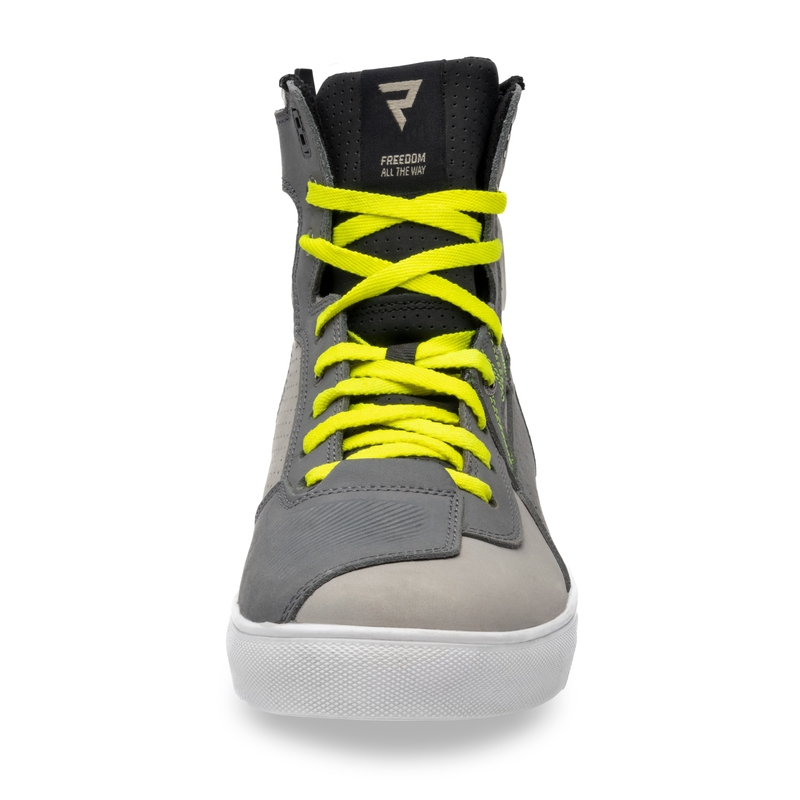Bottes de moto Rebelhorn Vandal gris-jaune fluo soldes