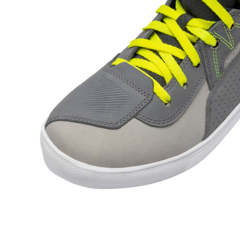 Bottes de moto Rebelhorn Vandal gris-jaune fluo soldes