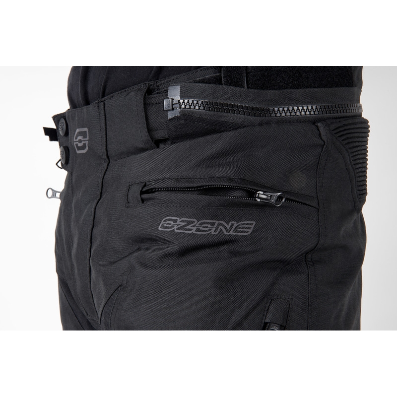 Pantalon de moto Ozone Vulcan Black Extended
